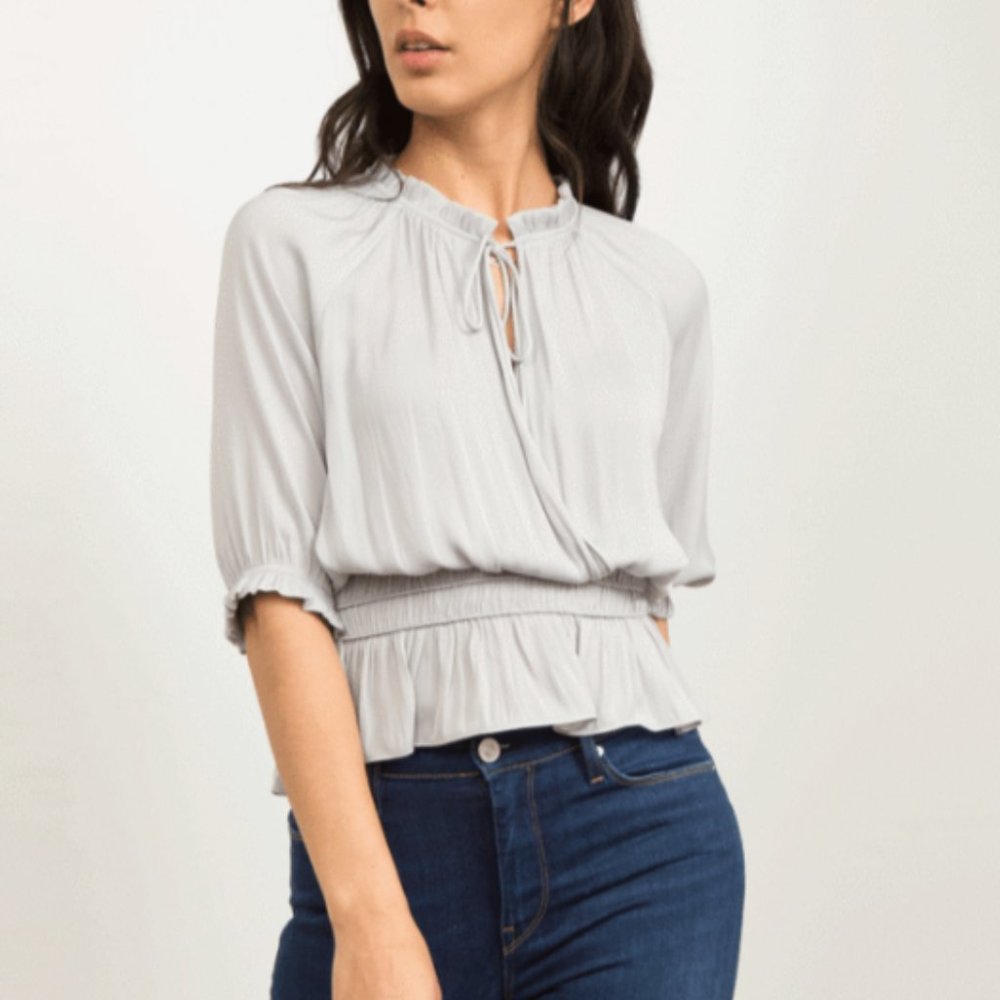 Azalea SF "Kelly Smocked Detail Top"
